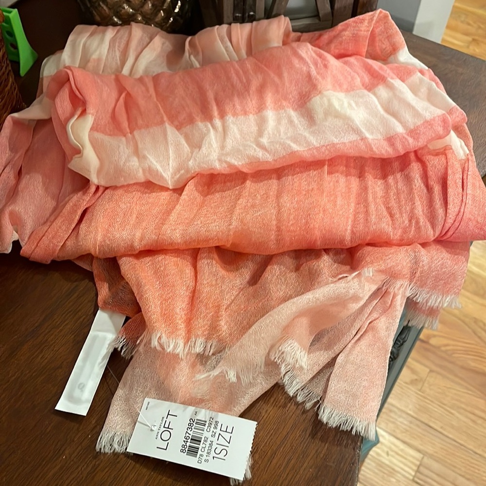 Loft light airy scarf NWT